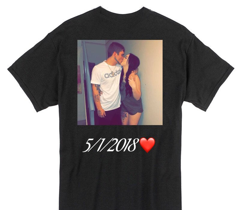 Custom Gildan 100% Cotton Black T-Shirt