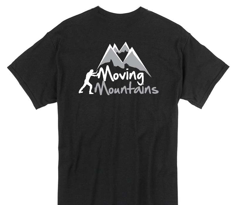 Custom Gildan 100% Cotton Black T-Shirt