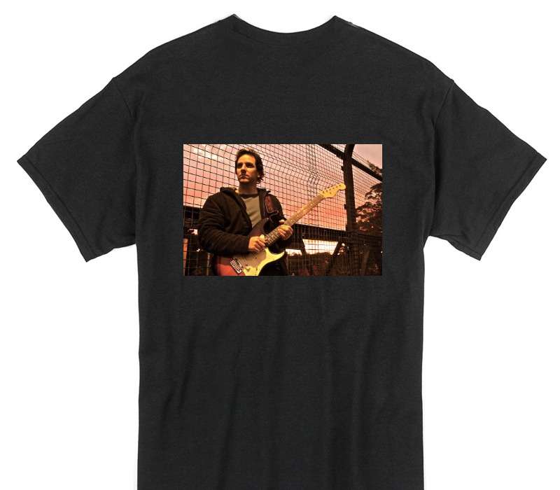Custom Gildan 100% Cotton Black T-Shirt
