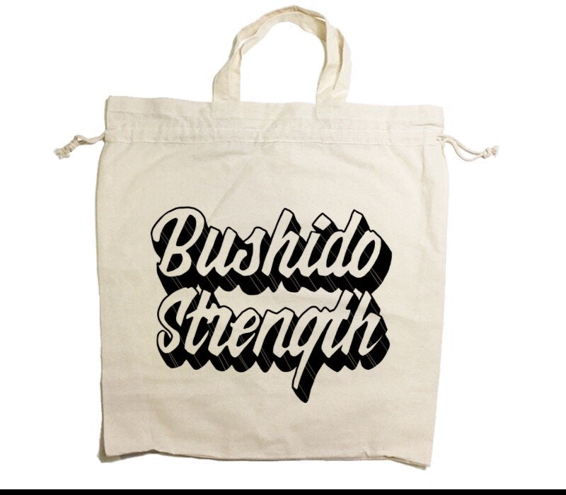 Custom Drawstring Tote Bag Cotton Calico