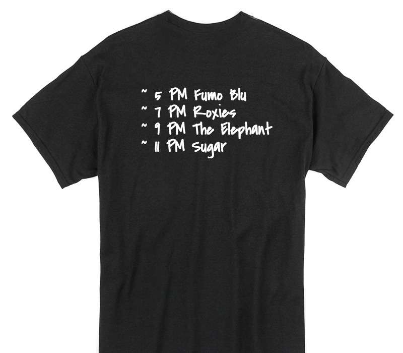 Custom Gildan 100% Cotton Black T-Shirt