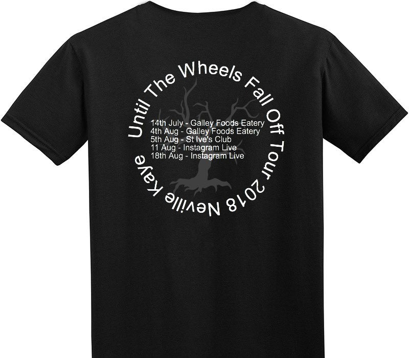 Custom Adult Soft Style 100% Cotton Black T-Shirt
