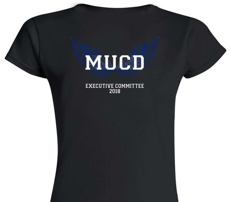 Custom Womens Soft Style 100% Cotton Black T-Shirt
