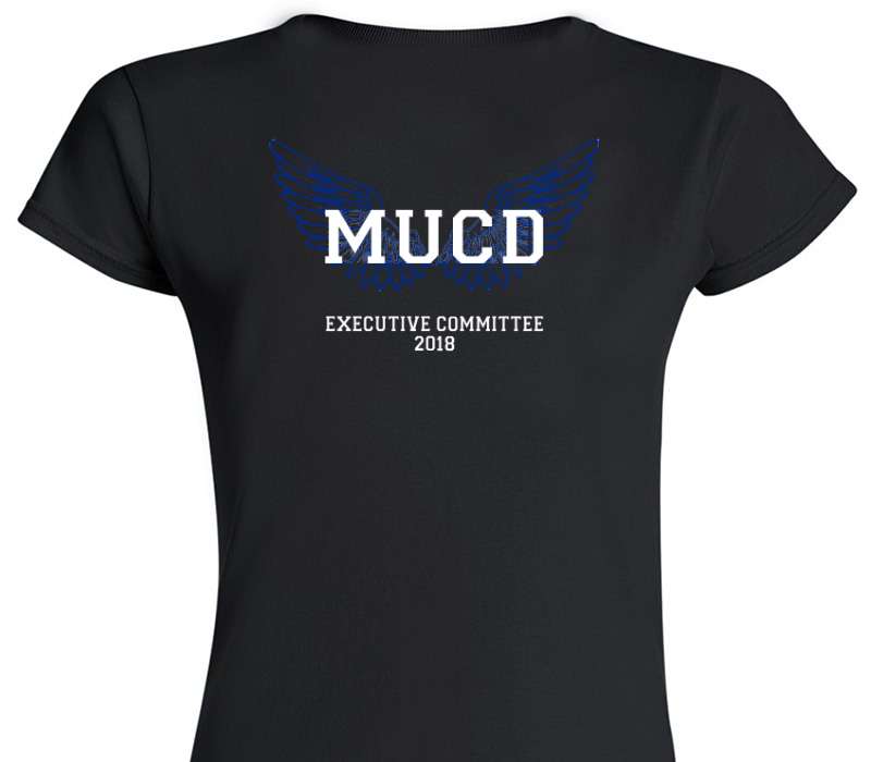 Custom Womens Soft Style 100% Cotton Black T-Shirt