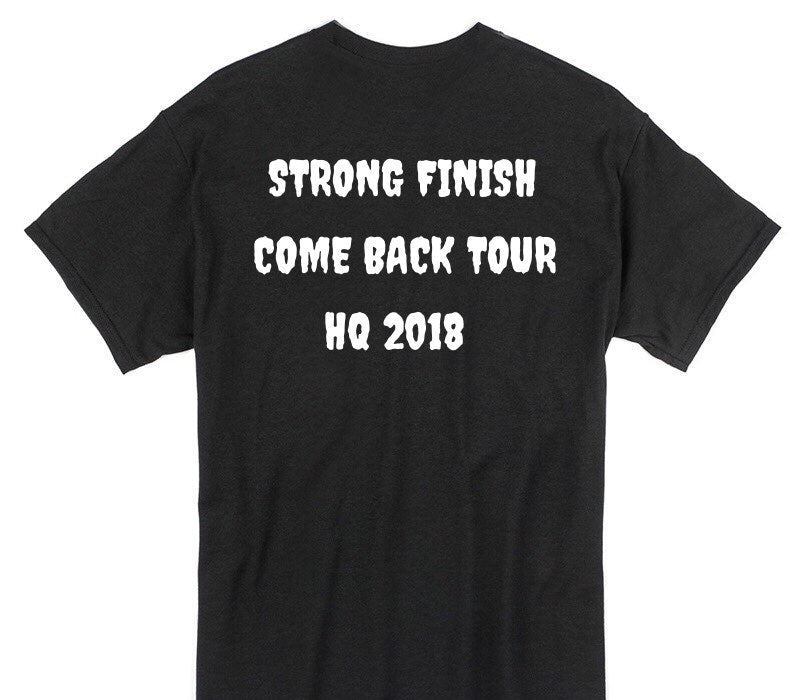 Custom Gildan 100% Cotton Black T-Shirt