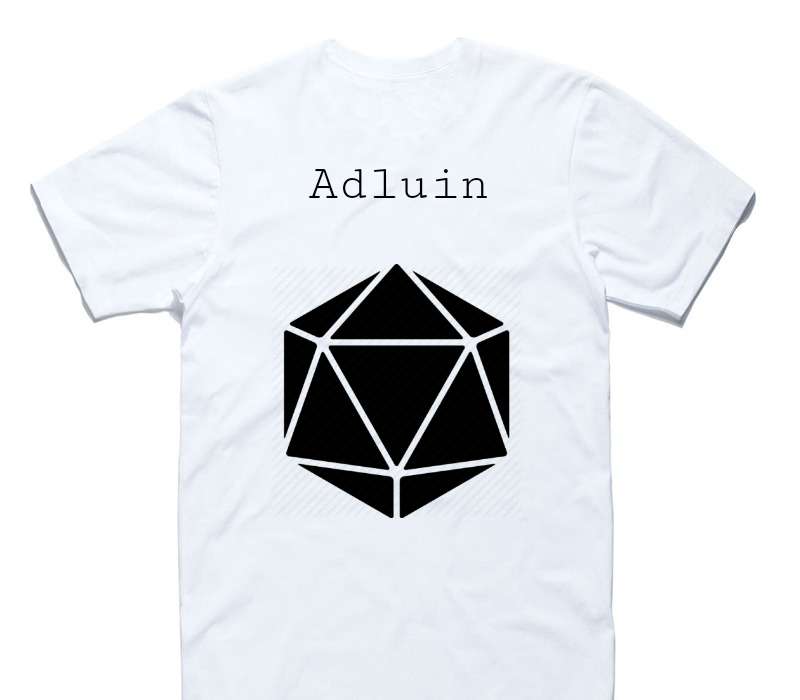 Custom AS Colour 100% Cotton White T-Shirt