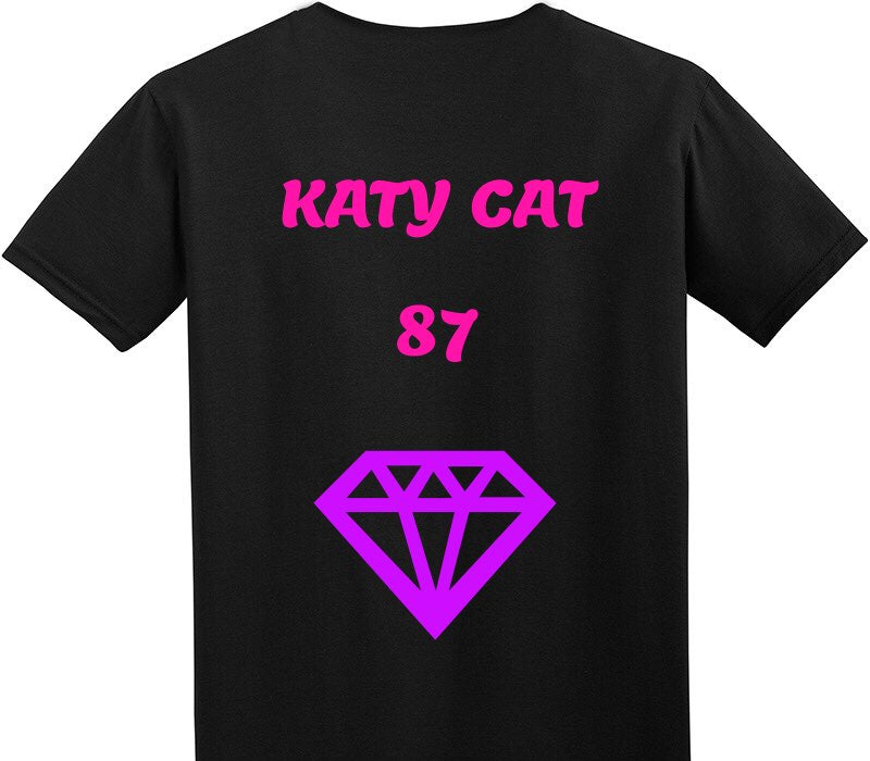 Custom Adult Soft Style 100% Cotton Black T-Shirt