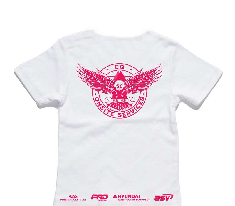 Custom AS Colour White Baby T-Shirt