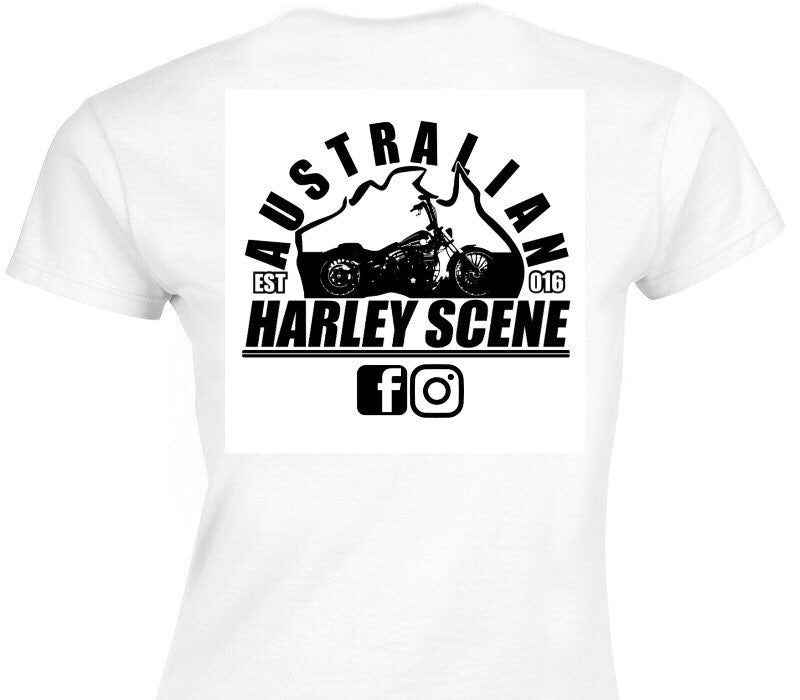 Custom Womens Soft Style 100% Cotton White T-Shirt