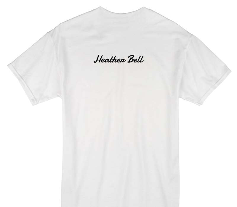 Custom Gildan 100% Cotton White T-Shirt