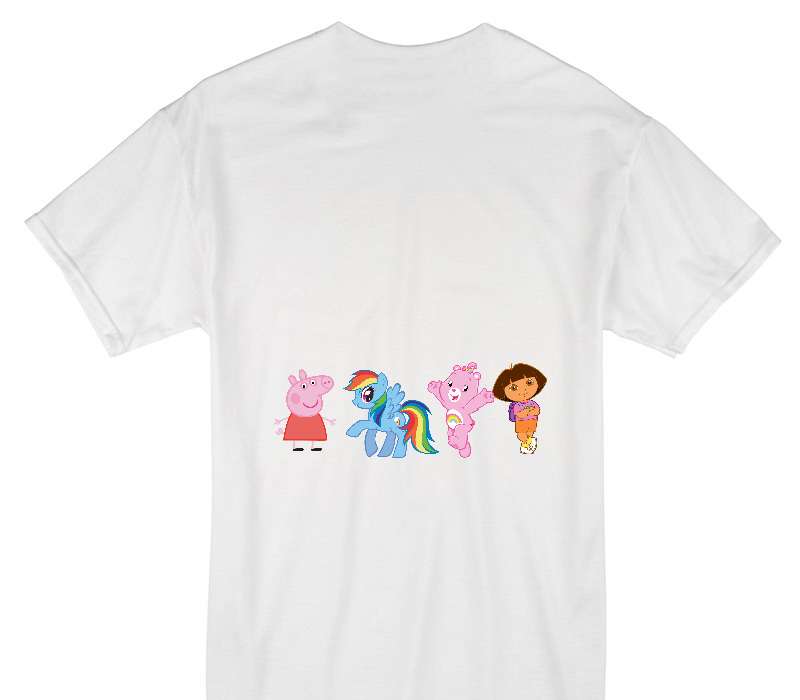 Custom Gildan 100% Cotton White T-Shirt