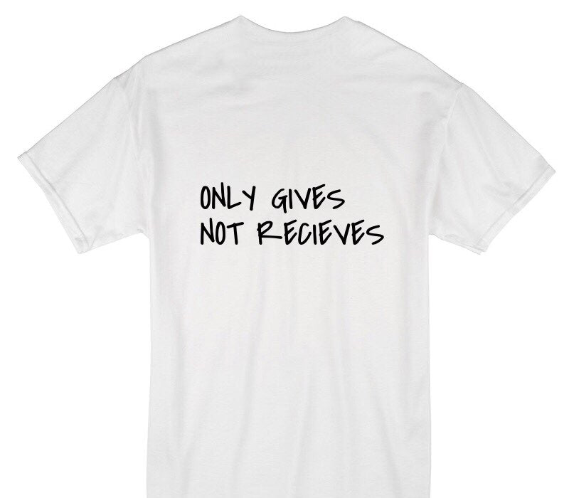 Custom Gildan 100% Cotton White T-Shirt