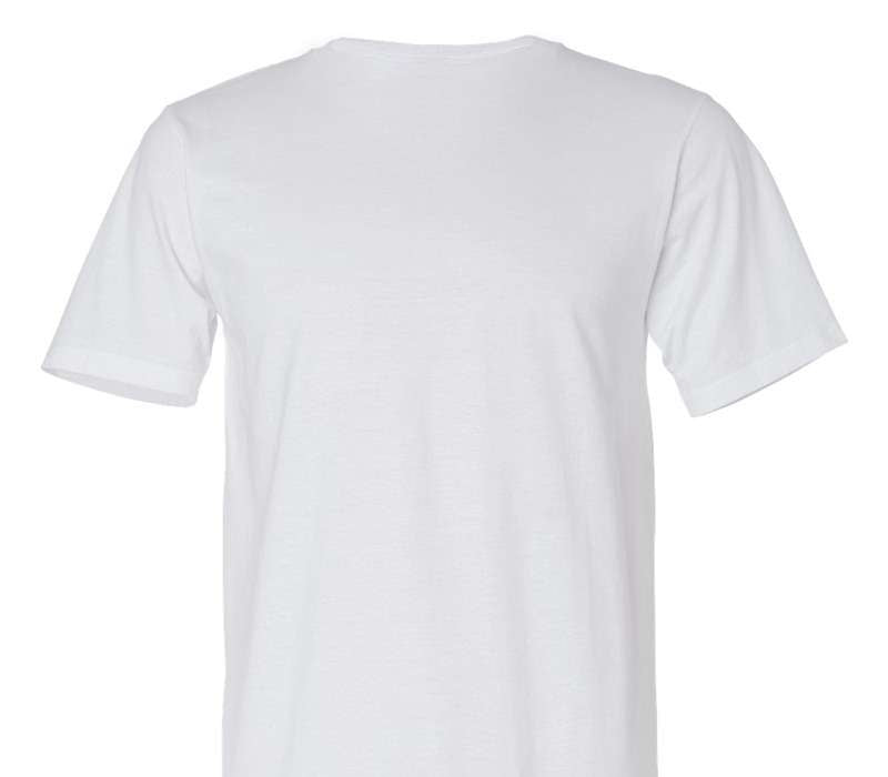 Custom AS Colour 100% Organic Cotton White T-Shirt