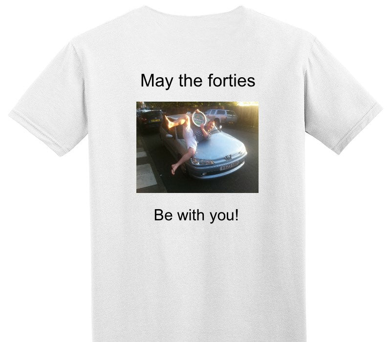 Custom Adult Soft Style 100% Cotton White T-Shirt