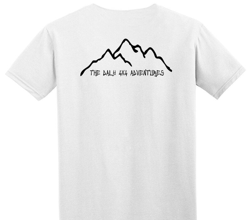 Custom Adult Soft Style 100% Cotton White T-Shirt