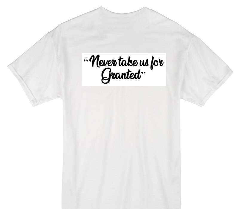 Custom Gildan 100% Cotton White T-Shirt