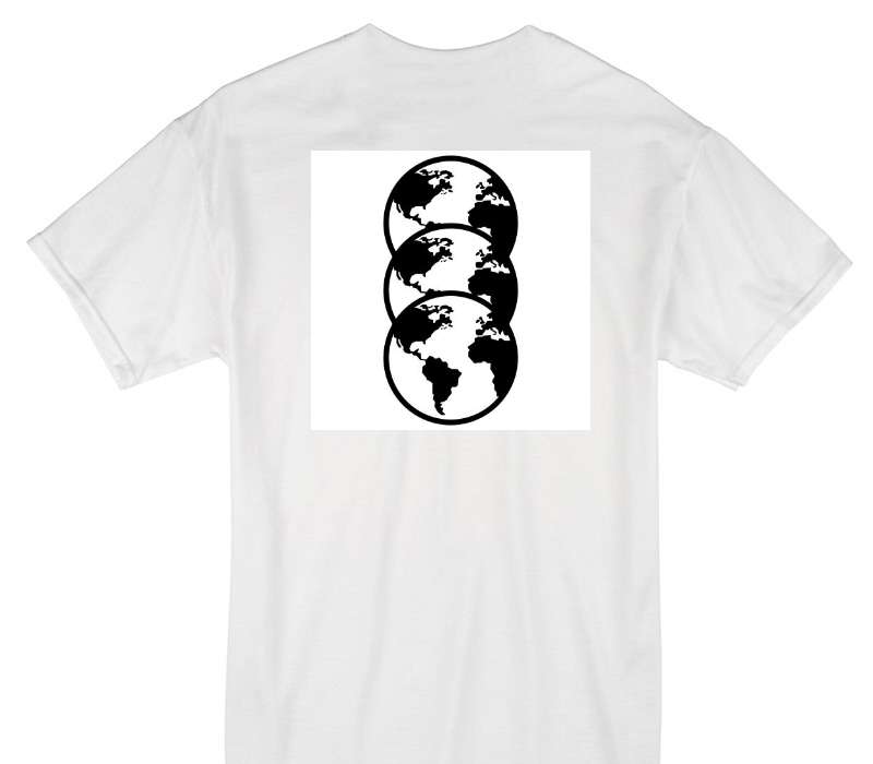 Custom Gildan 100% Cotton White T-Shirt