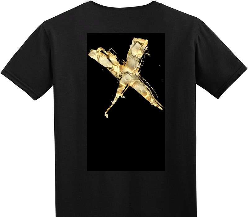 Custom Adult Soft Style 100% Cotton Black T-Shirt