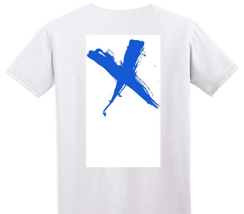 Custom Adult Soft Style 100% Cotton White T-Shirt