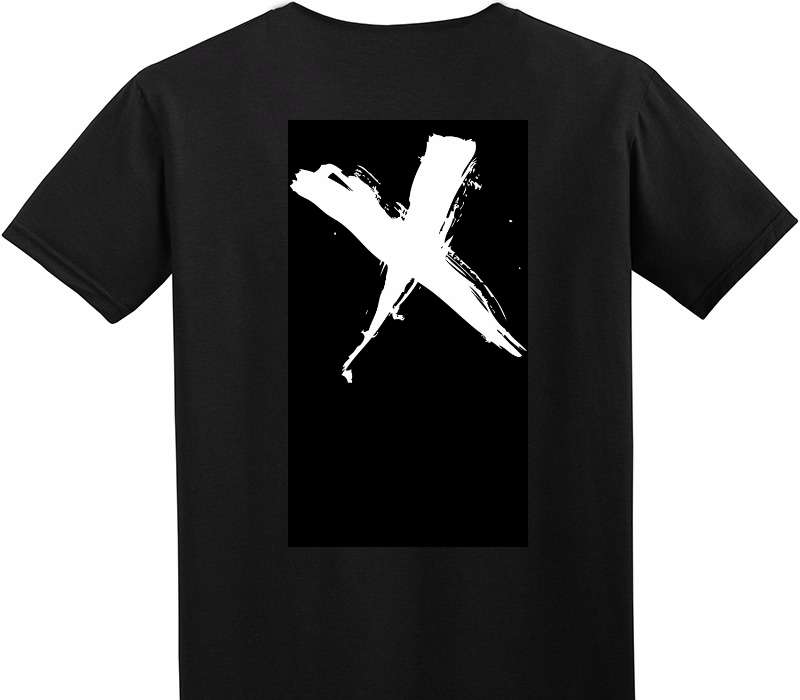 Custom Adult Soft Style 100% Cotton Black T-Shirt