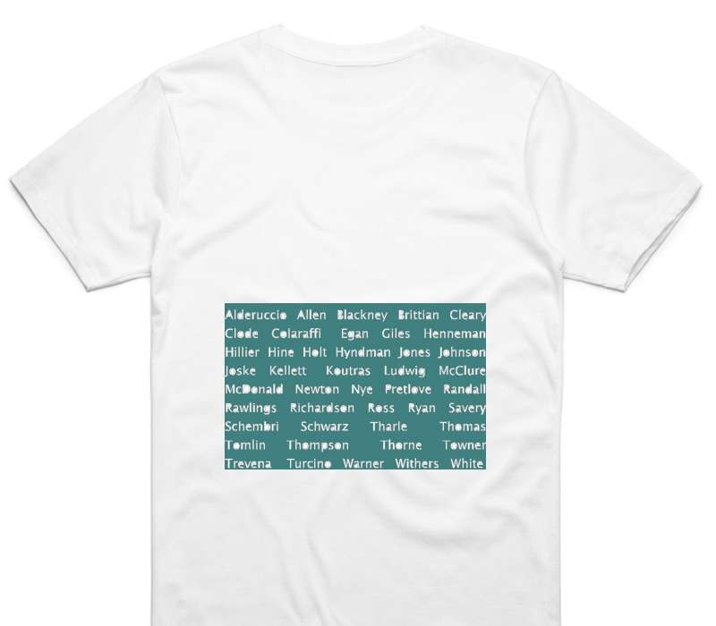 Custom AS Colour 100% Organic Cotton White T-Shirt