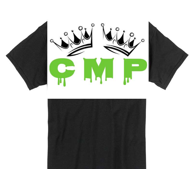 Custom Gildan 100% Cotton Black T-Shirt
