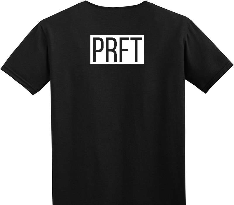 Custom Adult Soft Style 100% Cotton Black T-Shirt