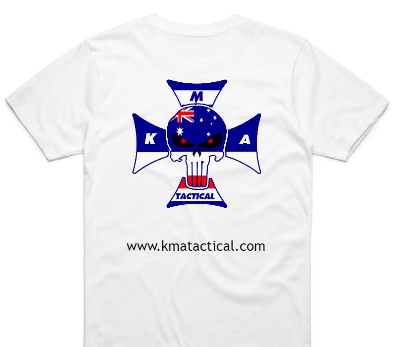 Custom AS Colour 100% Organic Cotton White T-Shirt