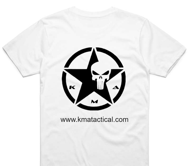 Custom AS Colour 100% Organic Cotton White T-Shirt
