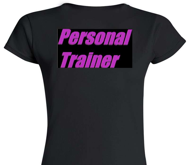 Custom Womens Soft Style 100% Cotton Black T-Shirt