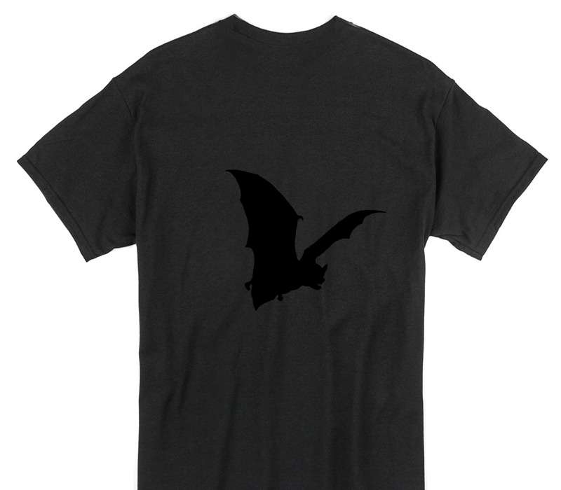 Custom Gildan 100% Cotton Black T-Shirt