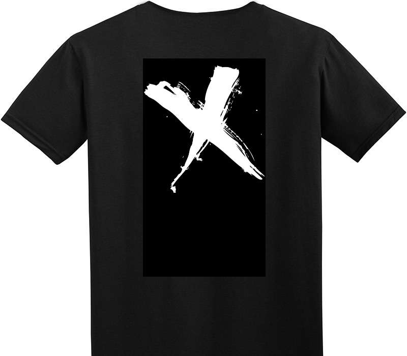 Custom Adult Soft Style 100% Cotton Black T-Shirt