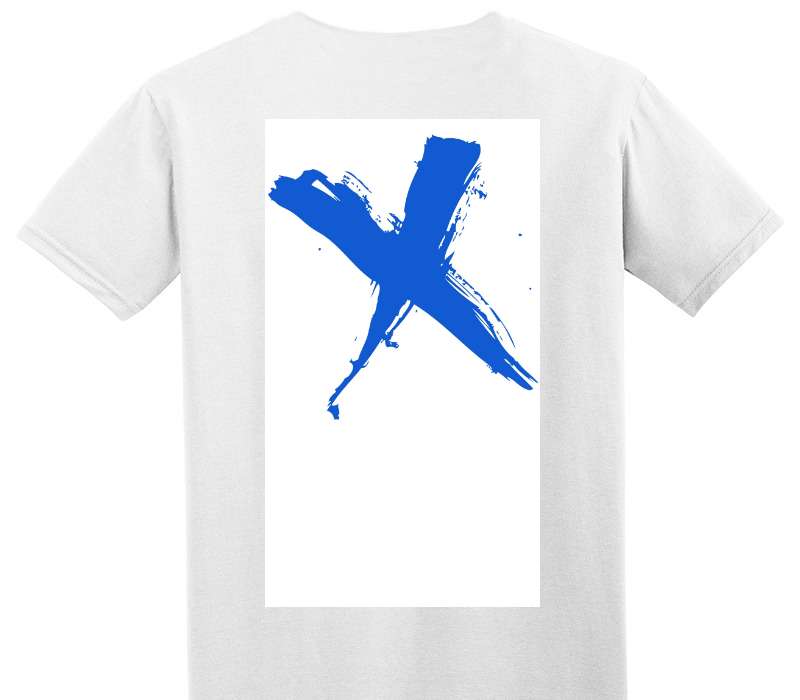 Custom Adult Soft Style 100% Cotton White T-Shirt
