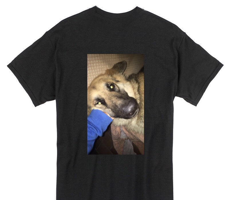 Custom Gildan 100% Cotton Black T-Shirt
