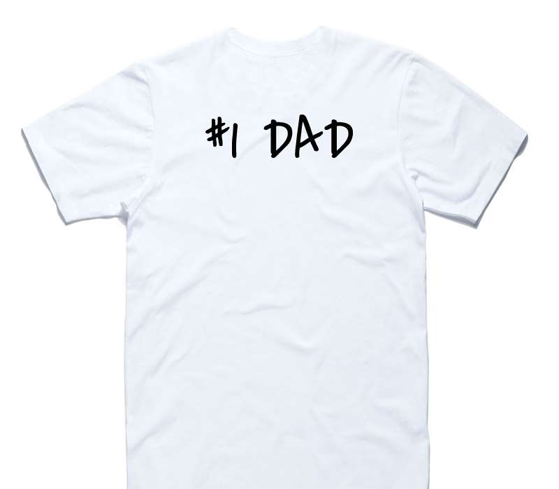 Custom AS Colour 100% Cotton White T-Shirt