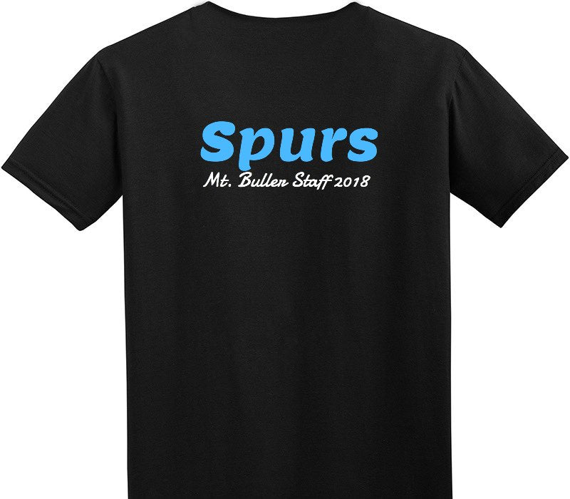 Custom Adult Soft Style 100% Cotton Black T-Shirt