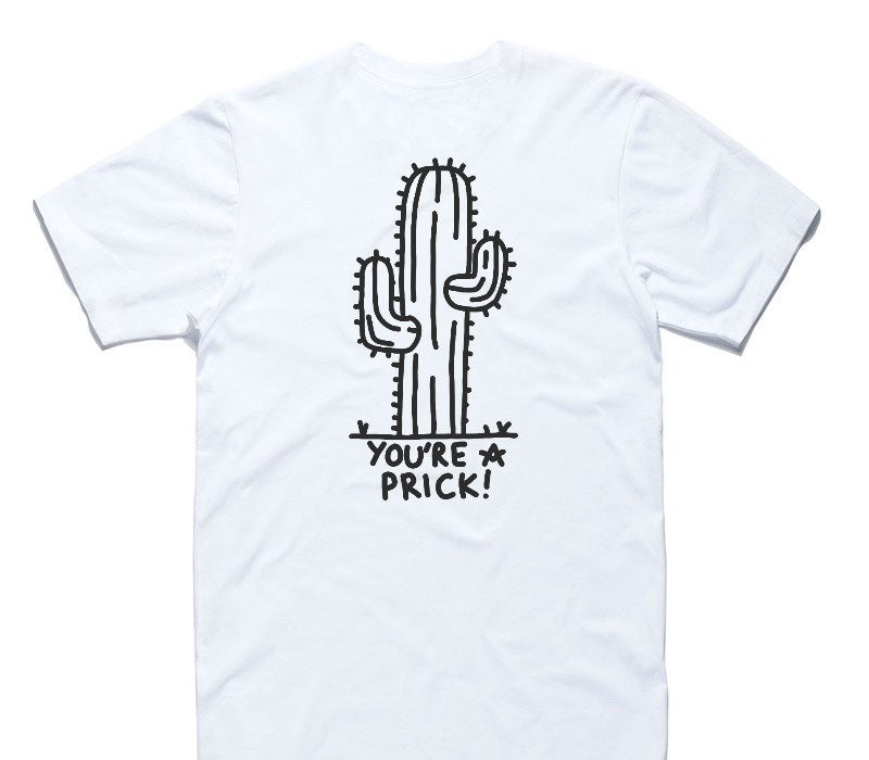 Custom AS Colour 100% Cotton White T-Shirt
