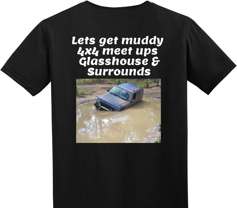 Custom Adult Soft Style 100% Cotton Black T-Shirt