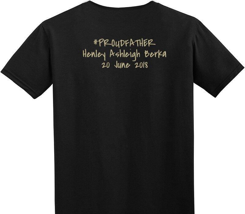 Custom Adult Soft Style 100% Cotton Black T-Shirt