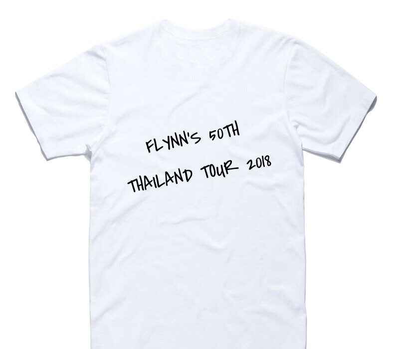 Custom AS Colour 100% Cotton White T-Shirt