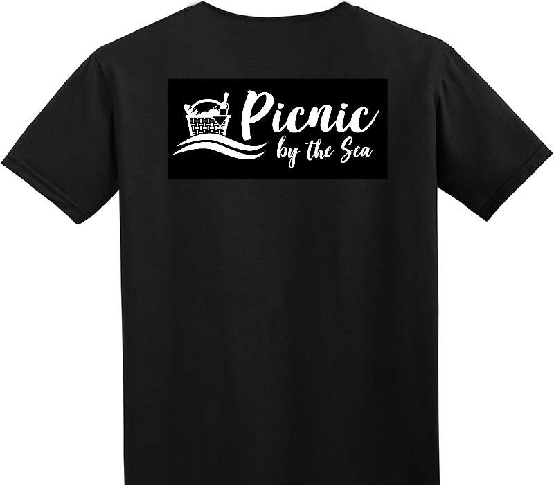 Custom Adult Soft Style 100% Cotton Black T-Shirt