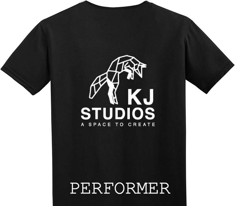 Custom Adult Soft Style 100% Cotton Black T-Shirt