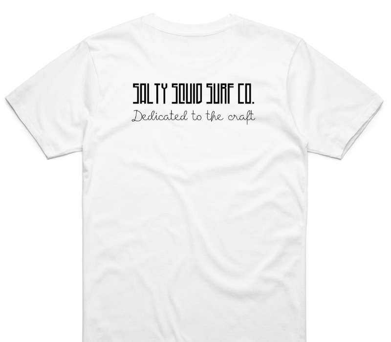 Custom AS Colour 100% Organic Cotton White T-Shirt