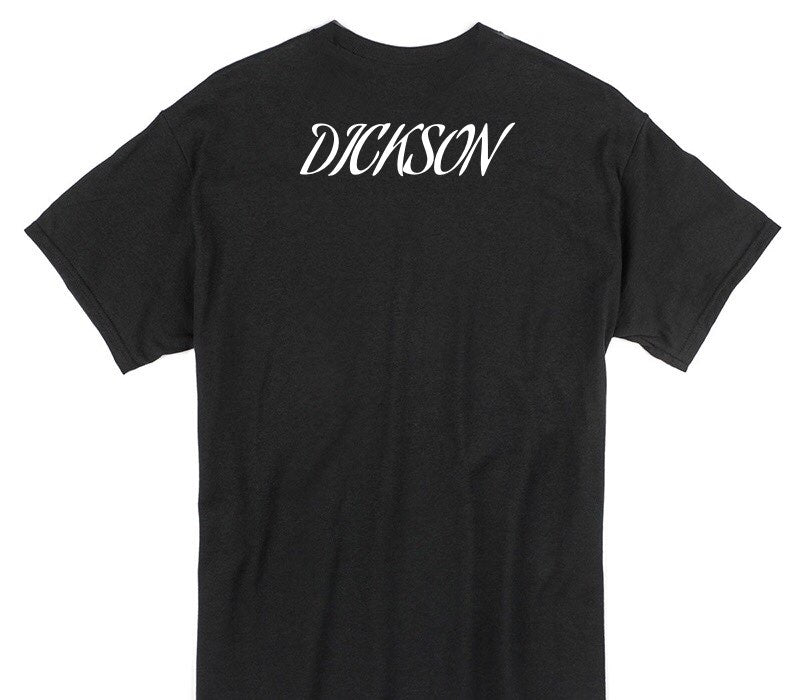 Custom Gildan 100% Cotton Black T-Shirt