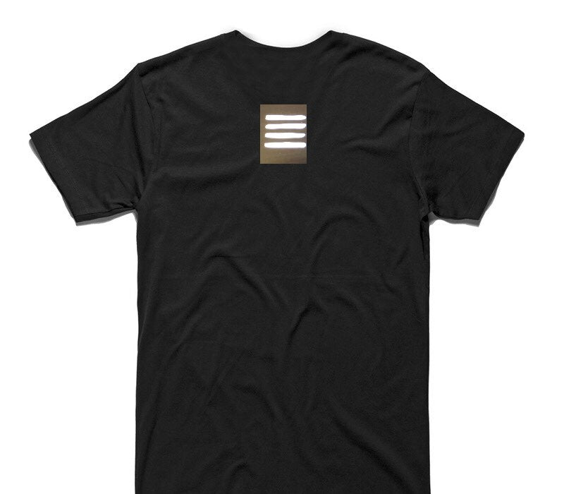 Custom AS Colour 100% Cotton Black T-Shirt