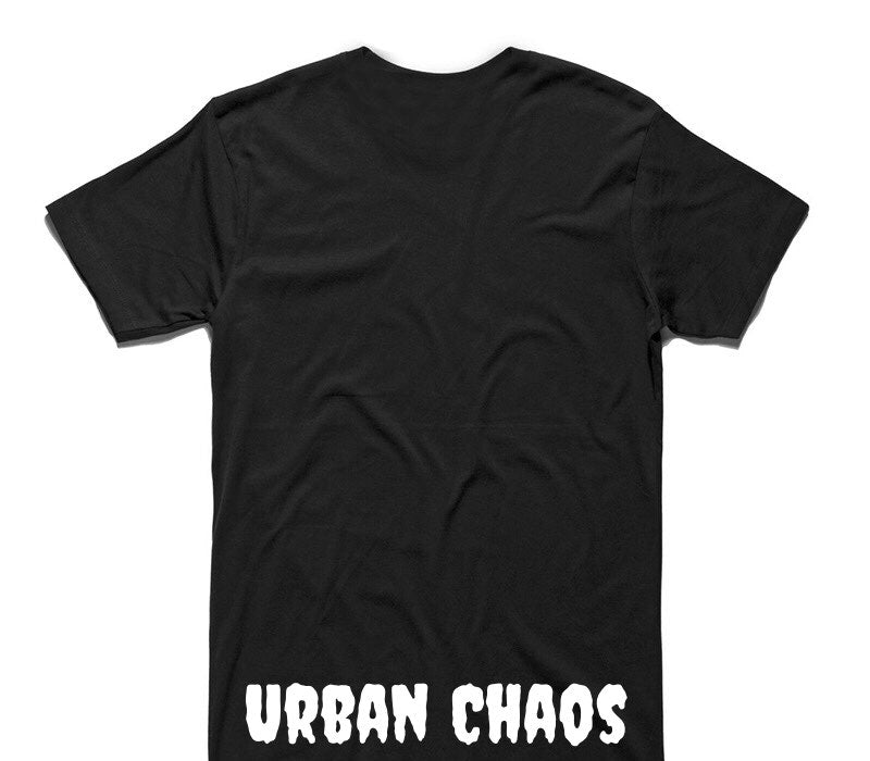 Custom AS Colour 100% Cotton Black T-Shirt