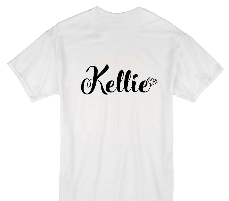 Custom Gildan 100% Cotton White T-Shirt