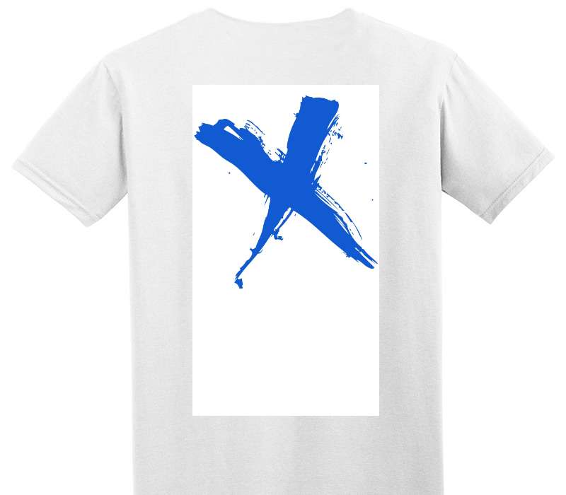 Custom Adult Soft Style 100% Cotton White T-Shirt