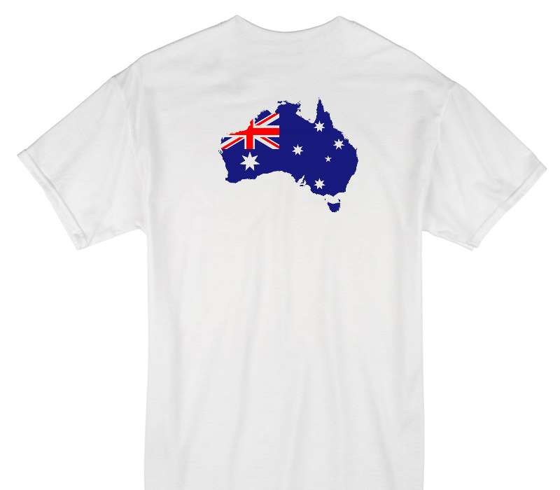 Custom Gildan 100% Cotton White T-Shirt