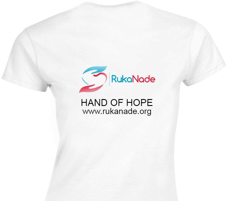 Custom Womens Soft Style 100% Cotton White T-Shirt